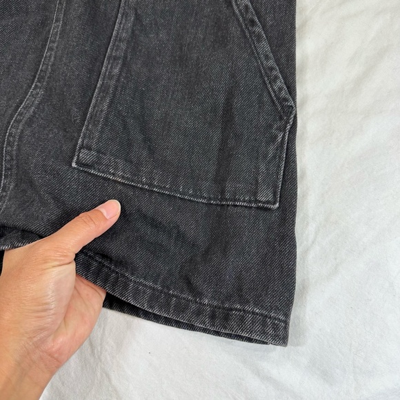 TOPSHOP MOTO OVERALL MINI DRESS - Picture 4 of 9